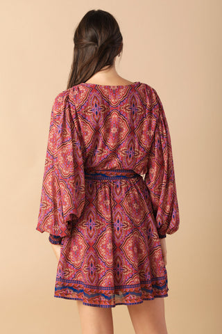 BE BETTER WOVEN MINI DRESS - By Baano