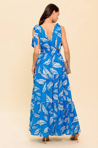 MAKING PROMISES WOVEN MAXI DRESS - By Baano