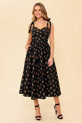 ENCHANTING MOMENTS WOVEN MDI DRESS - By Baano