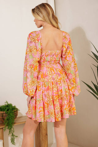 KILLING TIME WOVEN MINI DRESS - By Baano