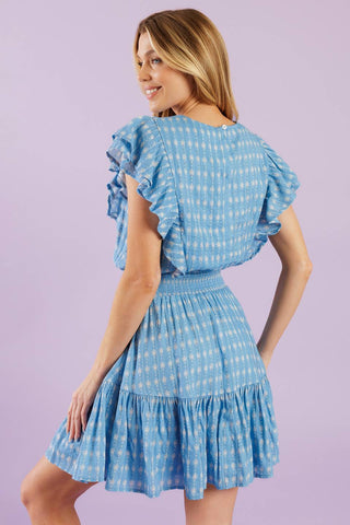 COME AS YOU ARE WOVEN MINI DRESS - By Baano