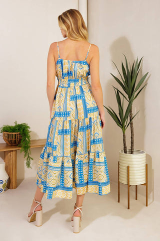 MAKING A WISH WOVEN MIDI DRESS - By Baano