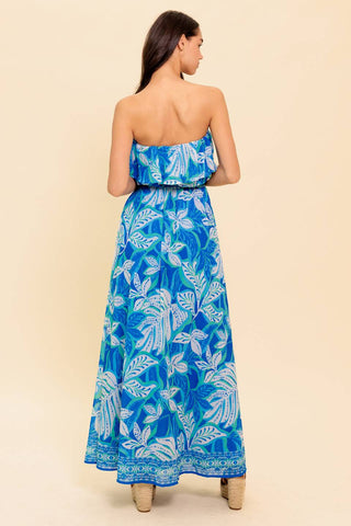 MANHATTAN ROMANCE WOVEN MAXI DRESS - By Baano