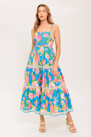 DAYLIGHT MUSE WOVEN MIDI DRESS - By Baano