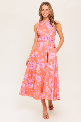 COASTLINE DREAM WOVEN MIDI DRESS - By Baano