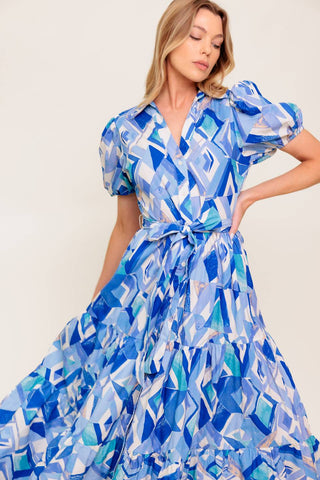 FAITHFUL WISH OYSTER WOVEN MDI DRESS - By Baano