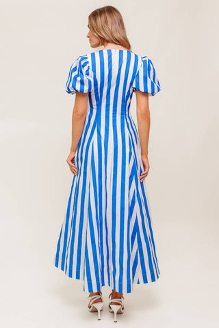 SERENITY TOUCH WOVEN MIDI DRESS - By Baano