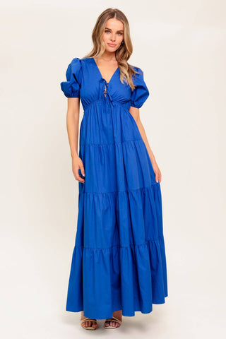 SUMMER GLOW WOVEN MAXI DRESS - By Baano