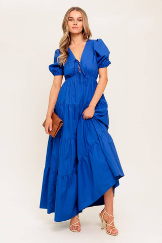 SUMMER GLOW WOVEN MAXI DRESS - By Baano