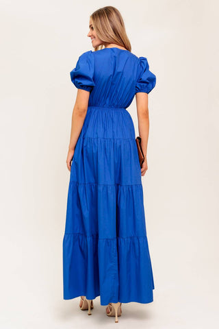 SUMMER GLOW WOVEN MAXI DRESS - By Baano