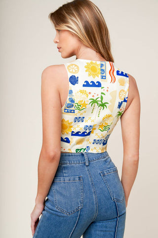 BON VOYAGE WOVEN VEST - By Baano