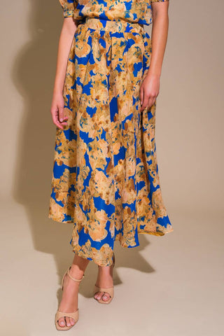 SWEETEST HARMONIES WOVEN FULL SKIRT - By Baano