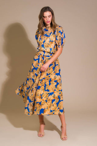 SWEETEST HARMONIES WOVEN FULL SKIRT - By Baano