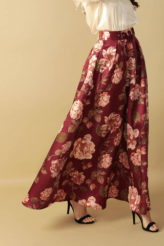 CRUISE CONTROL WOVEN MAXI SKIRT - By Baano