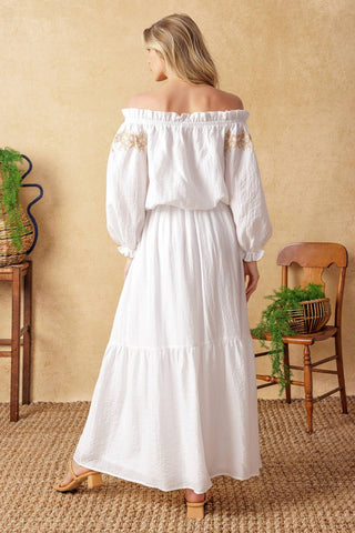 FULL SPEED AHEAD WOVEN MAXI SKIRT - By Baano