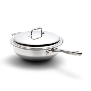 5 Quart Stainless-Steel Wok - By Baano