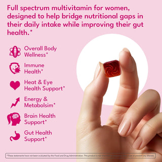 Women’s Multivitamin Gummies with Beauty, Energy & Digestive Support - By Baano