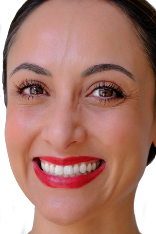 Vegan MultiStick colored from Beets + Radish for Cheeks and Lips - I am. Brave.