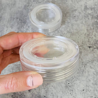 Replacement Crystal Clear Lids For Skinny Series Bottles, 10oz & 16oz