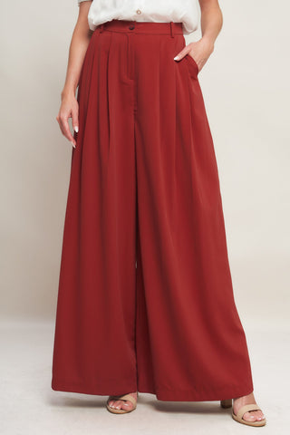 THROW IT BACK WOVEN PANTS - By Baano