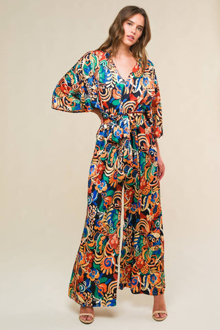 SKYLINE GRACE WOVEN JUMPSUIT - By Baano