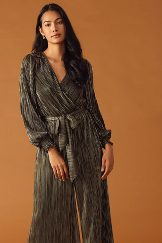 MOMENTS OF CLARITY WOVEN JUMPSUIT - By Baano