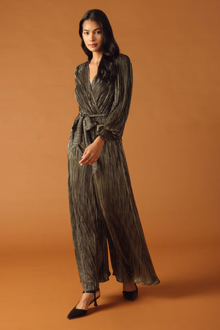 MOMENTS OF CLARITY WOVEN JUMPSUIT - By Baano