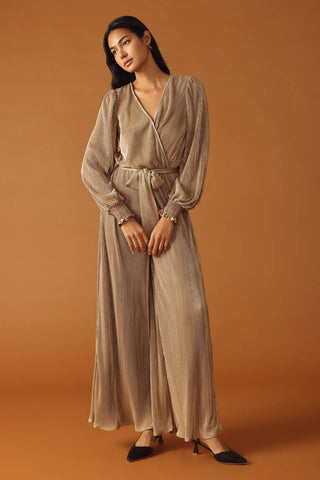 MOMENTS OF CLARITY WOVEN JUMPSUIT - By Baano