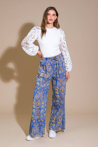 I'M IN CHARGE WOVEN PANTS - By Baano