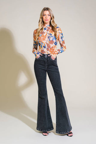 EFFORTLESS ENSEMBLE DENIM PANTS - By Baano