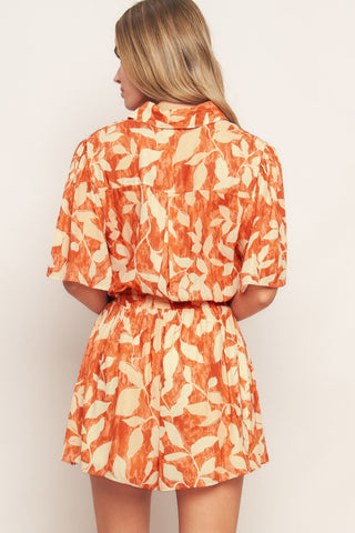 TIMELESS GRACE WOVEN ROMPER - By Baano