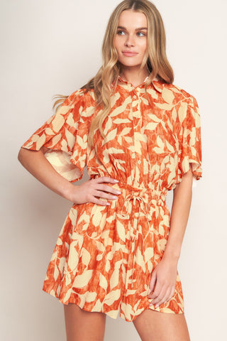 TIMELESS GRACE WOVEN ROMPER - By Baano