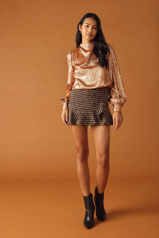 LETTERS FROM MANHATTAN TWEED SKORT - By Baano