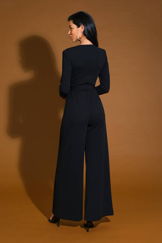 MY LOVE LANGUAGE WOVEN JUMPSUIT - By Baano