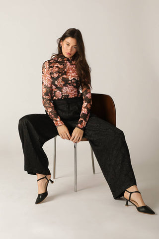 ELEGANT ESSENCE WOVEN PANTS - By Baano