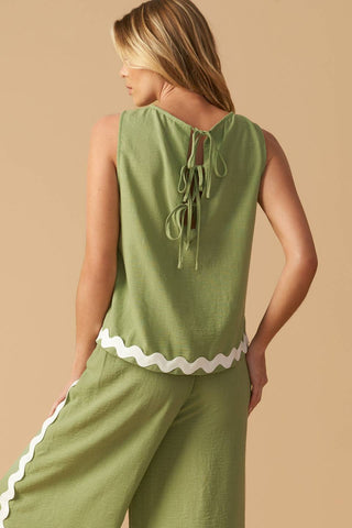 DRIFTING CURRENTS WOVEN PANTS - By Baano