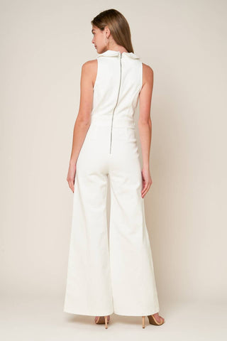 SHOPPING AROUND WOVEN JUMPSUIT - By Baano
