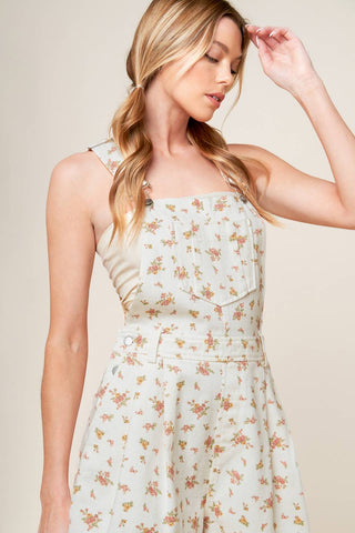 INVITE ONLY OFF WHITE WOVEN ROMPER - By Baano
