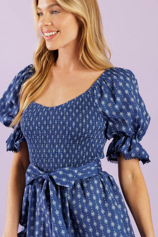 STAY ON YOUR MIND WOVEN ROMPER - By Baano