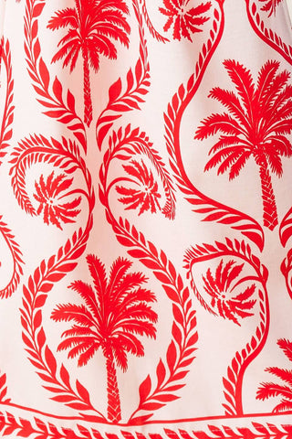 COLETTE DREAM RED WOVEN JUMPSUIT - By Baano