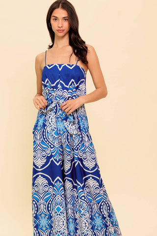 HIT THE BREEZE WOVEN JUMPSUIT - By Baano