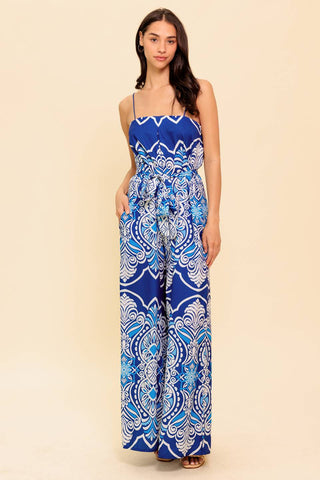HIT THE BREEZE WOVEN JUMPSUIT - By Baano