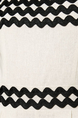 MEET AT THE PIER CREAM WOVEN JUMPSUIT - By Baano