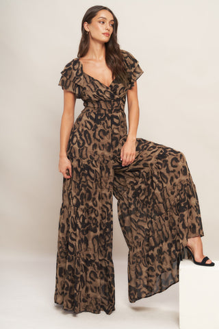 WILD TEMPTATION WOVEN JUMPSUIT - By Baano