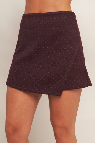 FRENCH GIRL WOVEN SKORT - By Baano
