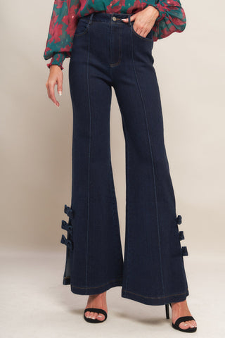 VINTAGE ICON DARK INDIGO DENIM PANTS - By Baano