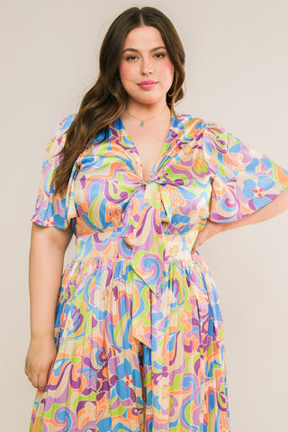 A SECRET PLACE WOVEN JUMPSUIT - By Baano