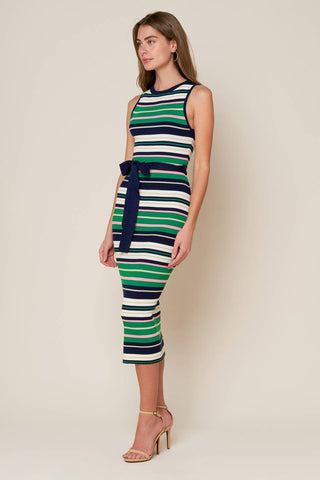 LET'S GO ABROAD SWEATER DRESS - By Baano