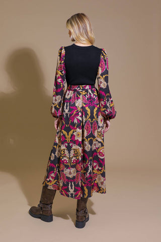 CRUSHING ON COZY WOVEN MIDI DRESS - By Baano