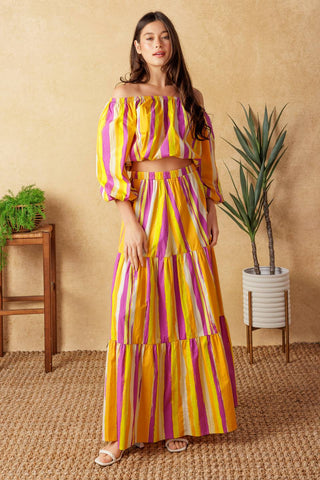 LIGHT UP MY LIFE POPLIN TOP - By Baano